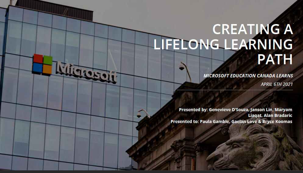 Microsoft Education Canada - Genevieve D'Souza